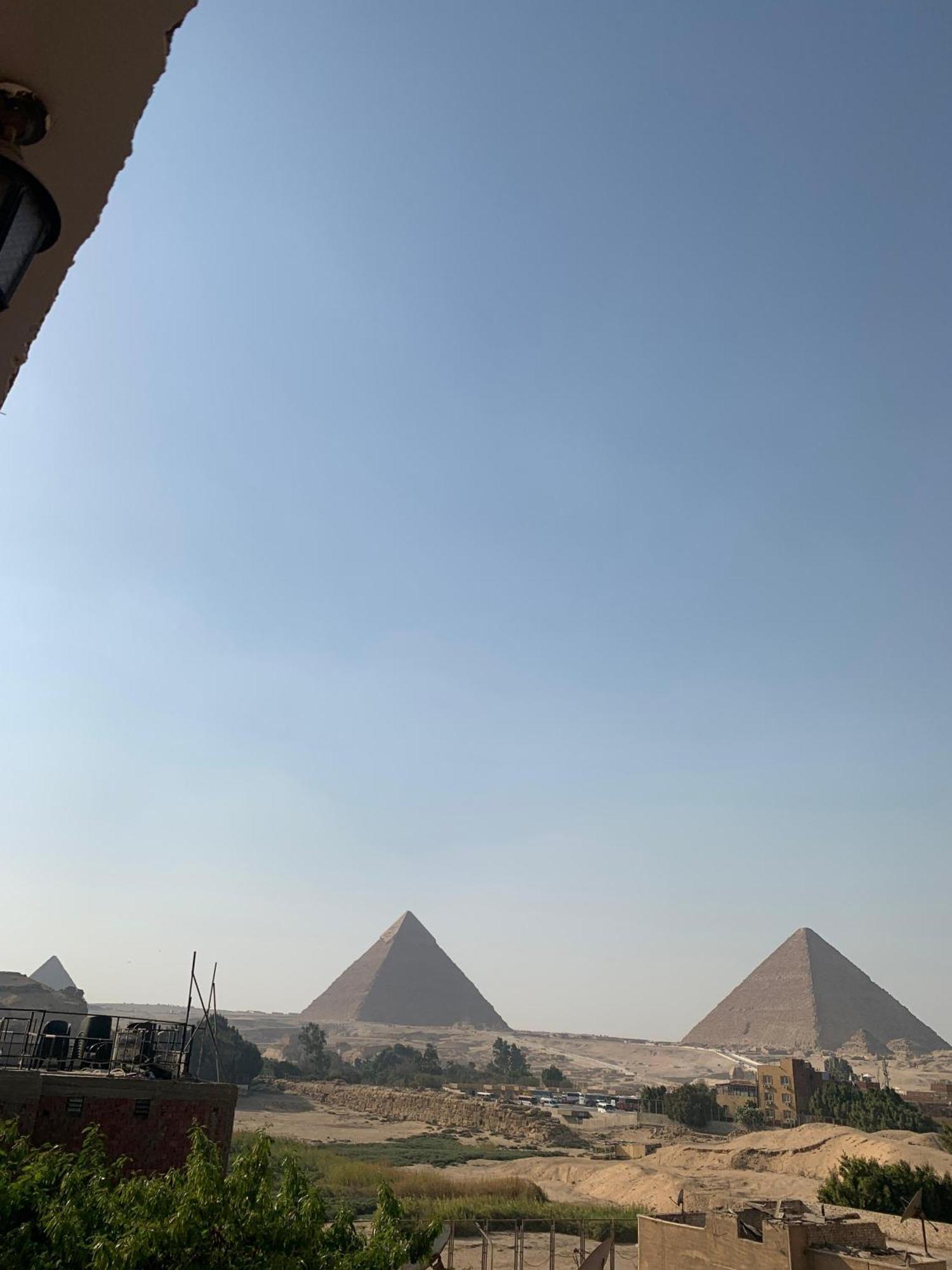 Capo Pyramid Hotell Kafret el-Gabal Eksteriør bilde