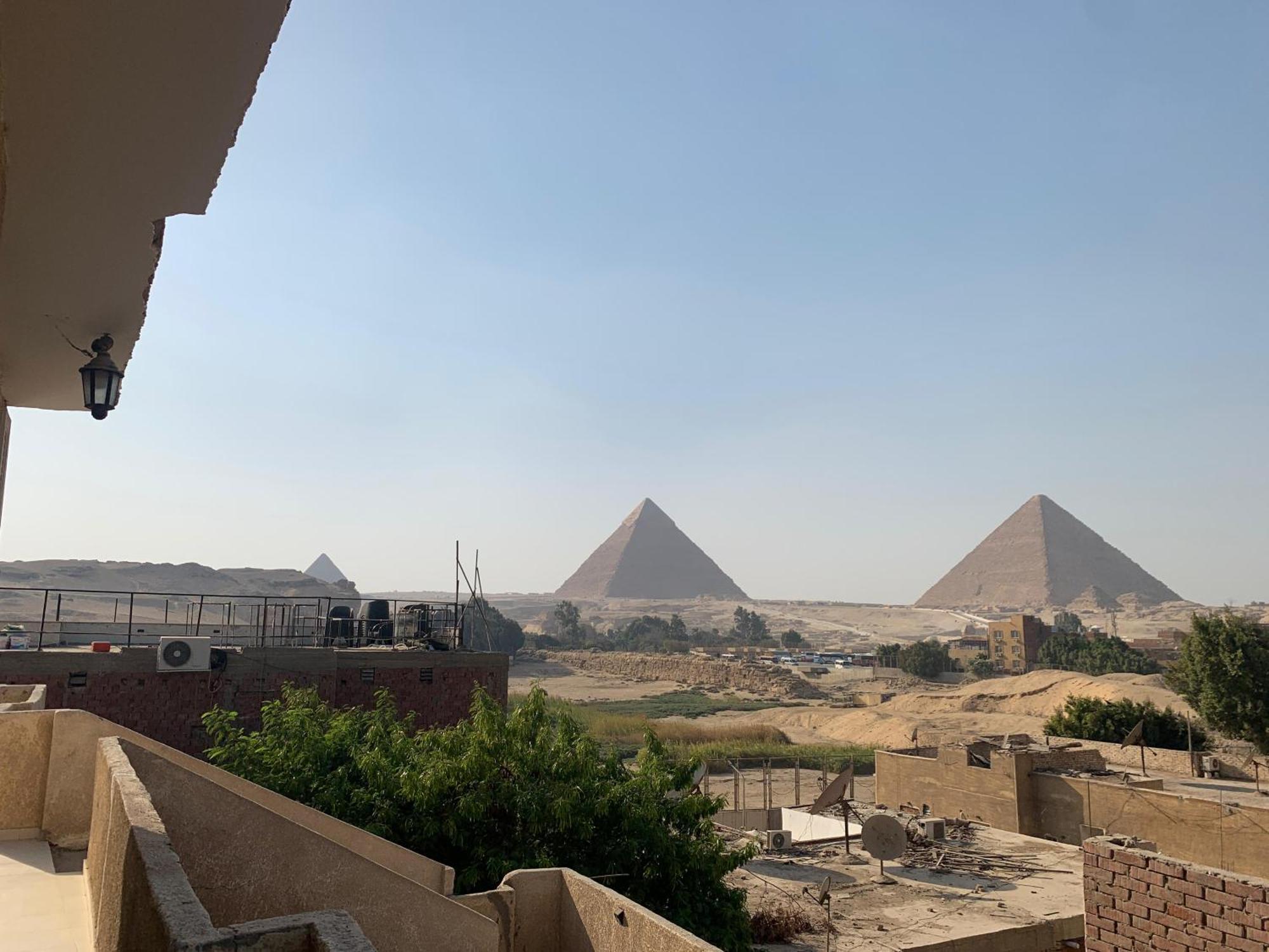 Capo Pyramid Hotell Kafret el-Gabal Eksteriør bilde