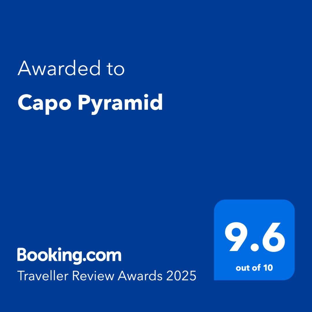 Capo Pyramid Hotell Kafret el-Gabal Eksteriør bilde